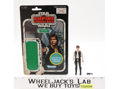 Han Solo Big Head 100% Complete 45 Back-A Star Wars ROTJ 1981 Kenner Figure