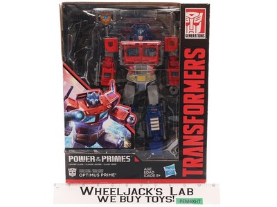 Optimus Prime Transformers Power of the Primes 2017 Hasbro Figure NEW MIB