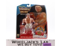 British Bulldog WWF Wrestling 1991 Hasbro Vintage Action Figure NEW SEALED