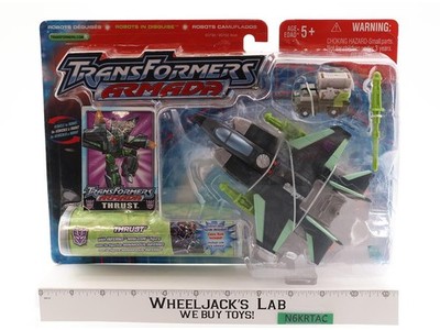 Thrust Transformers Armada 2002 Hasbro Action Figure NEW MISB SEALED
