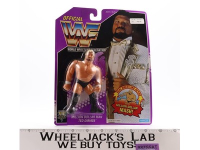 Million Dollar Man Ted Dibiase Series 9 WWF Wrestling 1993 Hasbro NEW SEALED