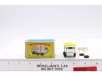Alvis Stalwart No. 61 Lesney Matchbox Series 1960's Made In England Original Box