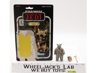 Teebo Ewok 100% Complete 77 Back-A Star Wars ROTJ 1983 Kenner Figure NO REPRO
