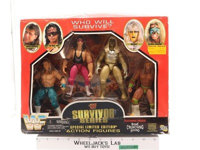 Survivor Series WWF Special Limited Ed. 1996 Jakks Pacific Action Figure Set NEW