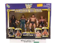 Championship Title Series WWF 1997 Jakks Pacific Action Figure Set NEW MIB