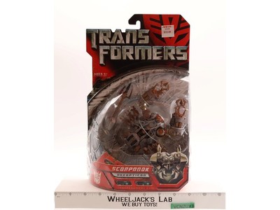 Scorponok Deluxe Class Transformers Movie 2007 Hasbro Action Figure NEW SEALED