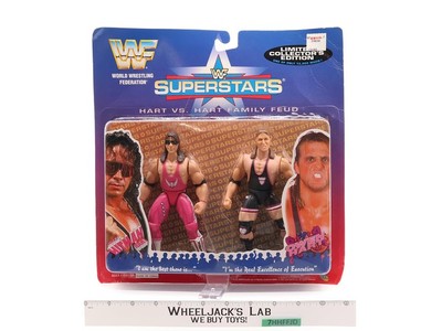 Hart Vs Hart WWF Wrestling Superstars Limited Ed 1996 Jakks Pacific New Sealed