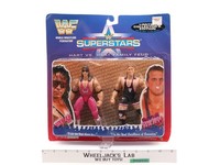 Hart Vs Hart WWF Wrestling Superstars Limited Ed 1996 Jakks Pacific New Sealed