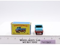 Unimog No. 49 Original Box Lesney Matchbox 1960's Made in England Blue & Red