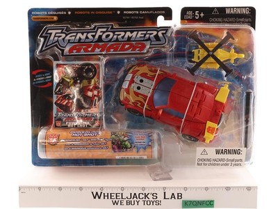 Powerlinx Hot Shot Transformers Armada 2003 Hasbro Action Figure NEW MISB SEALED