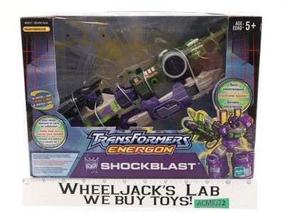 Shockblast Transformers Energon RID 2004 Hasbro Action Figure NEW SEALED