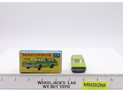 1968 Mercury Wagon w/Dogs Matchbox Series 55 or 73 LIME GREEN Lesney England