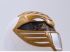 White Ranger Helmet SIGNED Jason David Frank Power Rangers Lightning Collection