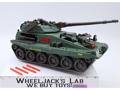 TL-21-4609 Large Military Tank The Corps GI Joe Scale 1986 Lanard Toys Vehicle