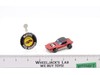 Python Red w/ Black Roof Hot Wheels 1967 1968 Mattel Vtg Redline RL HK w/ Button