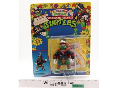 Raph the Magnificent Bodacious Birthday Turtles TMNT 1992 Playmates NEW SEALED