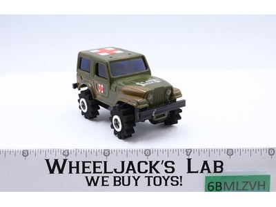 Command US Army Rescue Medic Jeep 1980s 4WD Stomper Schaper Vtg LIGHTS WORK