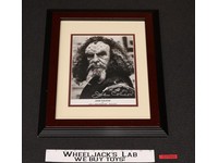Kor Star Trek Deep Space Nine AUTOGRAPHED John Colicos 8x10 B&W Photograph