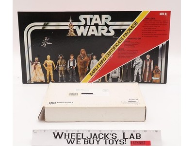 Early Bird Set W/ Display + Mailer Star Wars 2005 Hasbro Action Figure Set MIB