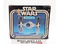 White Imperial Tie Fighter 100% Complete Star Wars 1978 Kenner Vehicle