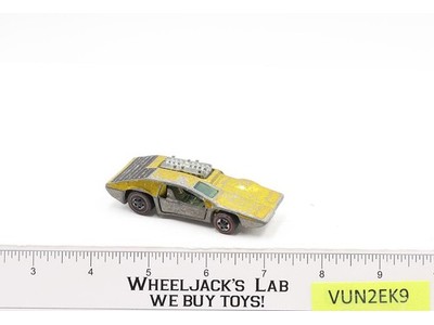 Side Kick YELLOW Hot Wheels 1970 1972 Mattel Vintage Redline RL