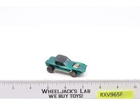 Python Teal Green w/ Black Roof 1967 1968 Hot Wheels Mattel Vtg Redline