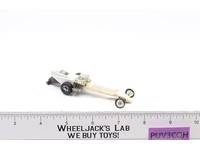 Snake I Fuel Dragster White 1970 Hot Wheels Mattel Vintage Blackwall