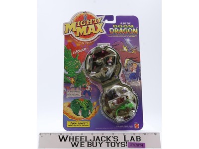 Slays Doom Dragon Doom Zones Mighty Max 1992 Bluebird Toys Playset NEW SEALED