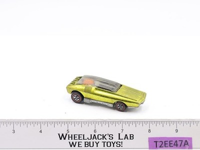 Whip Creamer Yellow 1969 1970 Hot Wheels Mattel Vintage Redline RL