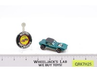 Python Teal Green w/ White Int 1967 1968 Hot Wheels Mattel Vtg Redline w/ BUTTON