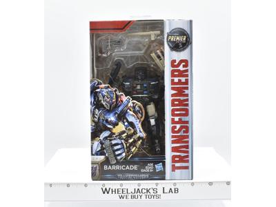 Barricade Premier Edition Deluxe NEW 2016 TLK The Last Knight Transformers