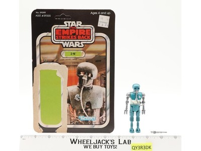 2-1B 100% Complete 41 Back-D Star Wars ESB 1980 Kenner Action Figure NO REPRO