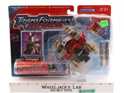 Demolisher Transformers Armada 2003 Hasbro Action Figure NEW MISB SEALED
