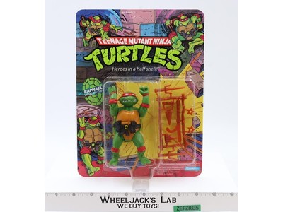 Raphael 10-Back TMNT 1988 Playmates Vintage Action Figure NEW SEALED