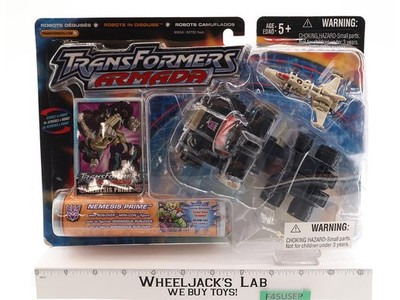 Nemesis Prime Transformers Armada 2003 Hasbro Action Figure NEW MISB SEALED