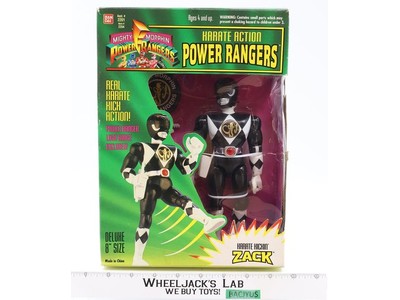 Karate Action Black Ranger Mighty Morphin Power Rangers 1994 Bandai NEW SEALED
