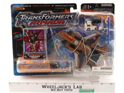Powerlinx Thrust Transformers Armada 2003 Hasbro Action Figure NEW MISB SEALED