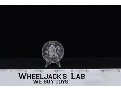 R2-D2 Rebel Droid Collectors Coin Last 17 Star Wars POTF 1984 Kenner Vintage