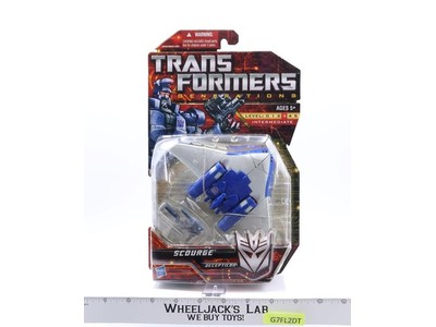 Scourge Transformers Generations 2010 Hasbro Action Figure NEW SEALED