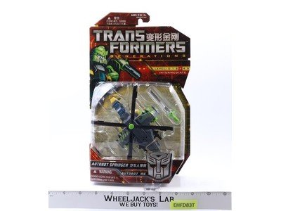 Autobot Springer Transformers Generations 2011 Hasbro Action Figure NEW SEALED