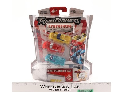 Street Speed Mini Con Team Transformers Cybertron 2005 Hasbro Figure NEW SEALED