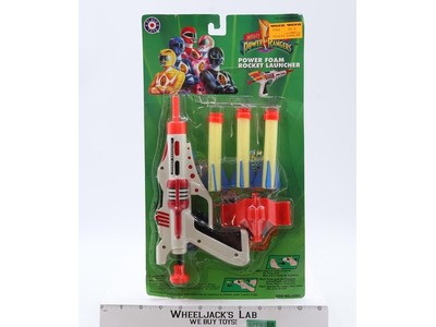 Power Foam Rocket Launcher Mighty Morphin Power Rangers 1993 Placo NEW SEALED