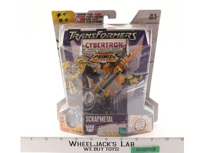 Scrapmetal Scout Class Transformers Cybertron 2005 Hasbro Figure NEW SEALED