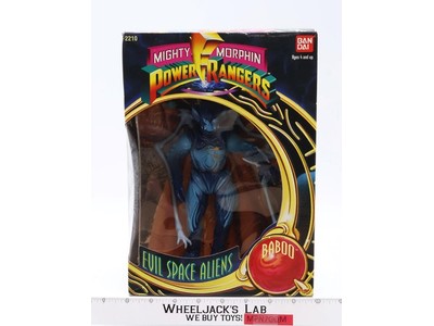 Baboo Mighty Morphin Power Rangers 1994 Bandai Action Figure NEW MISB SEALED