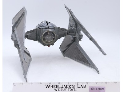 Imperial Tie Interceptor 100% Complete Star Wars ROTJ 1983 Kenner Vehicle