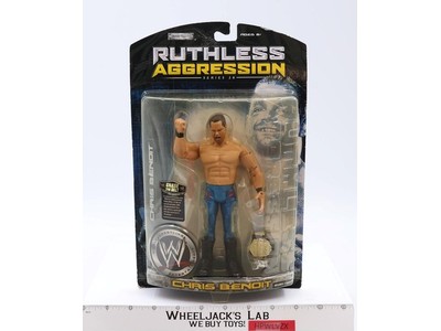 Chris Benoit W/BELT WWE Ruthless Aggression Series 26 Jakks Pacific 2007 MOSC