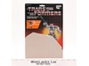 Streetwise Cardback 1986 Vintage Hasbro G1 Transformers Action Figure