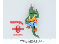Leatherhead 100% Complete Teenage Mutant Ninja Turtles TMNT Playmates 1989