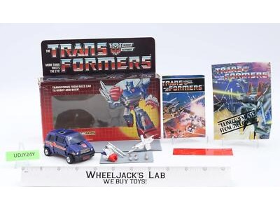 Skids 100% Complete W/ Box 1985 Vintage Hasbro Action Figure G1 Transformers