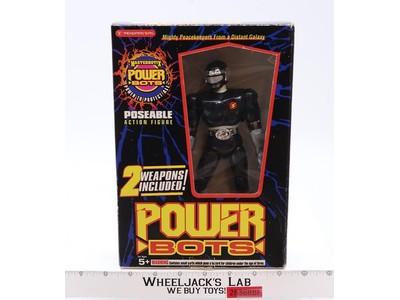 Black Jack Black Ranger Power Bots Masterbotix 1994 Trendmasters NEW SEALED